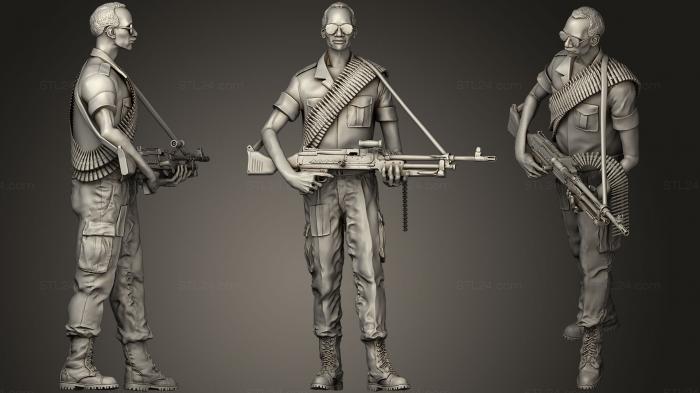 Military figurines (Samali pirates.3, STKW_0506) 3D models for cnc